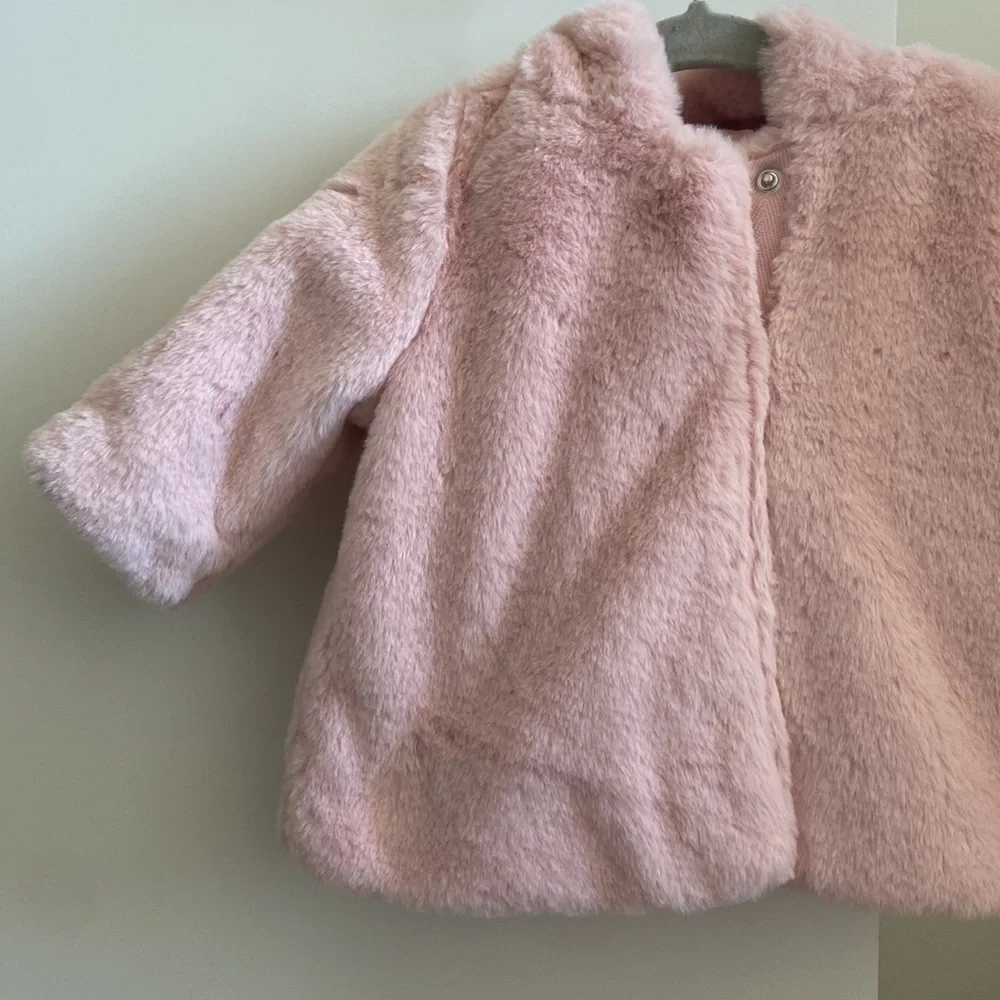 Old Navy Baby Faux Fur Coat